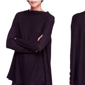 Free People Lover Rib Split Back Tunic